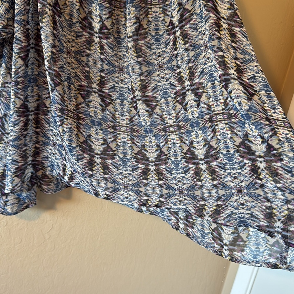 Veronicam Women’s Cold Shoulder Oversized Blouse Size Small - Picture 6 of 13